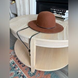 Bruno Capelo|Austrlian wool Brown wide brim hat,Boho style•••Modern headwear